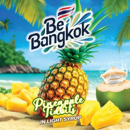 Be Bangkok Pineapple Tidbits in Light Syrup